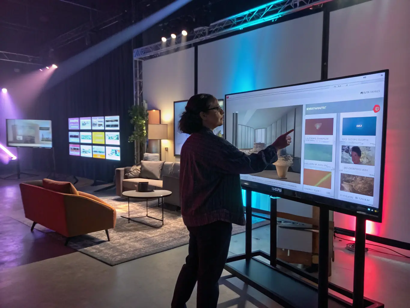 A visual representation of a complex item configurator in CPQ Suite Pro, illustrating the dynamic selection of attributes and real-time updates to item specifications.