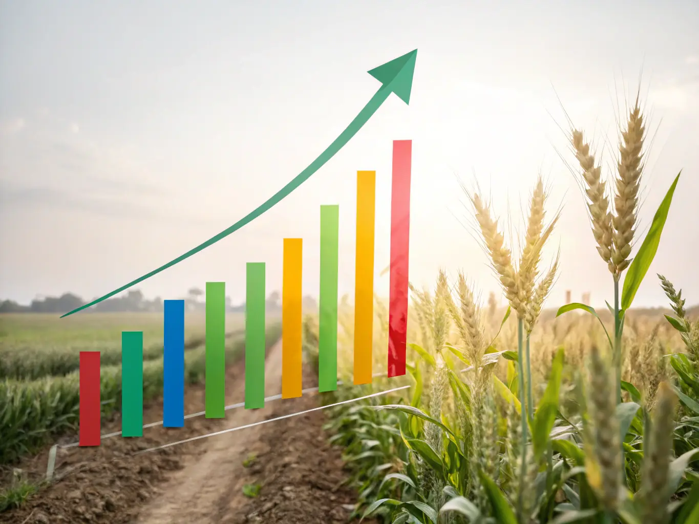 A graph illustrating the financial performance of a dairy farm before and after implementing Dairy Suite Pro, demonstrating increased revenue, reduced expenses, and improved profitability.