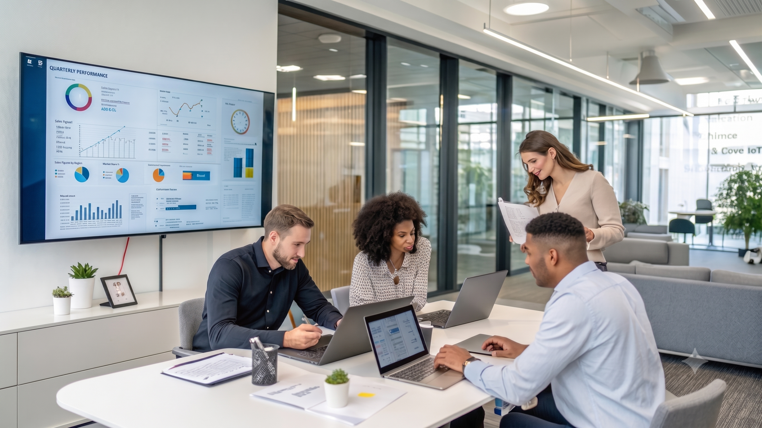 quarterly performance dashboard